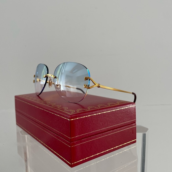 Cartier Glasses Gold Frame - Picture 4 of 8